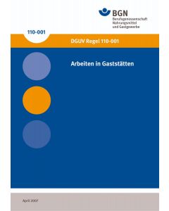 DUGV Regel 110-001 "Arbeiten in Gaststätten"