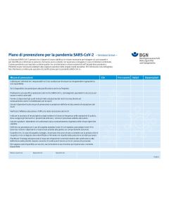 Pandemieplan SARS-CoV-2-Pandemie italienisch (Corona)