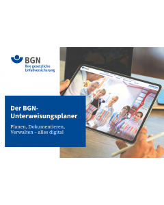 Der BGN-Unterweisungsplaner (Postkarte)