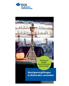 Rauchgasvergiftungen in Shisha-Bars vermeiden