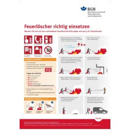 BGN Medienshop - Feuerlöscher richtig einsetzen